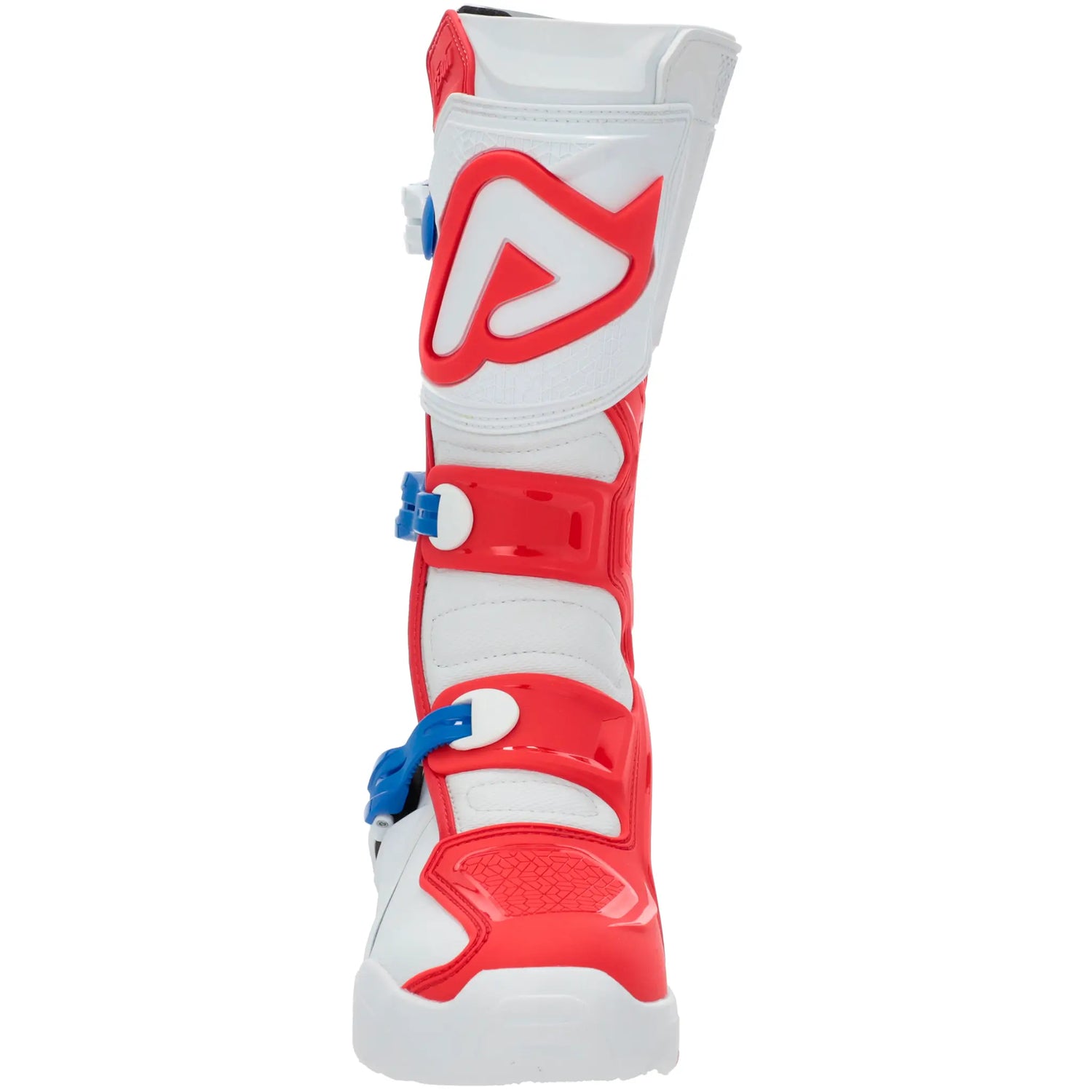 Botas Acerbis X-Team 2.0 - Blanco/Azul/Rojo