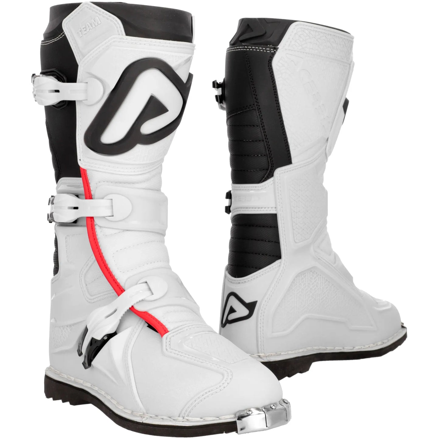 Botas Acerbis E-Team 2.0 - Blanco/Negro