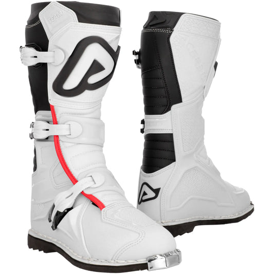Botas Acerbis E-Team 2.0 - Blanco/Negro