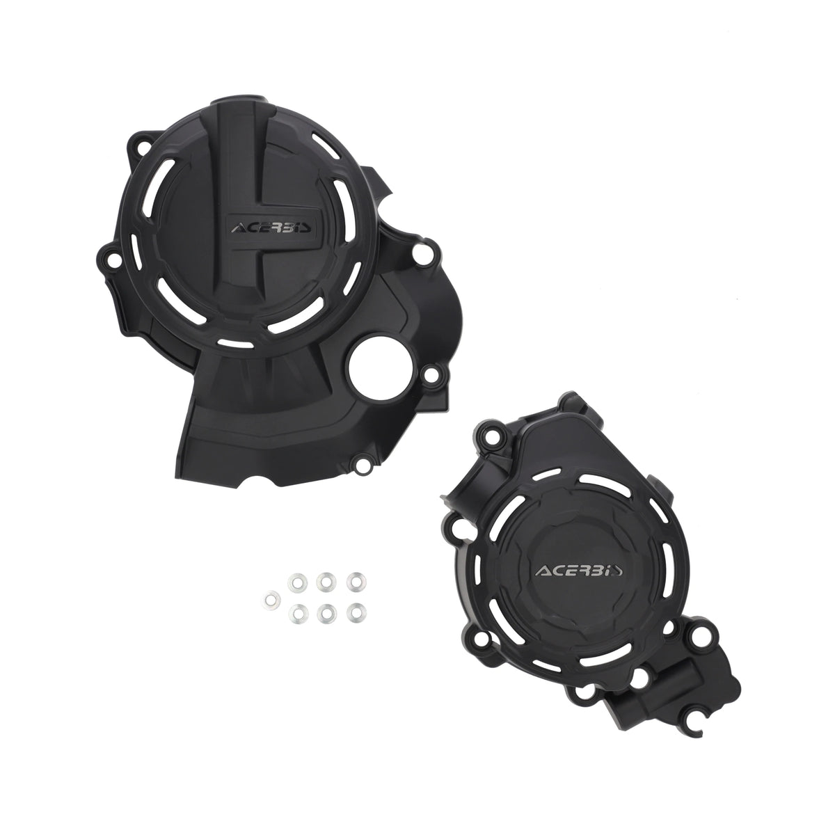 Tampa protetora de embraiagem e ignição KTM 390 Adventure R 25-26 Acerbis X-Power - Preto