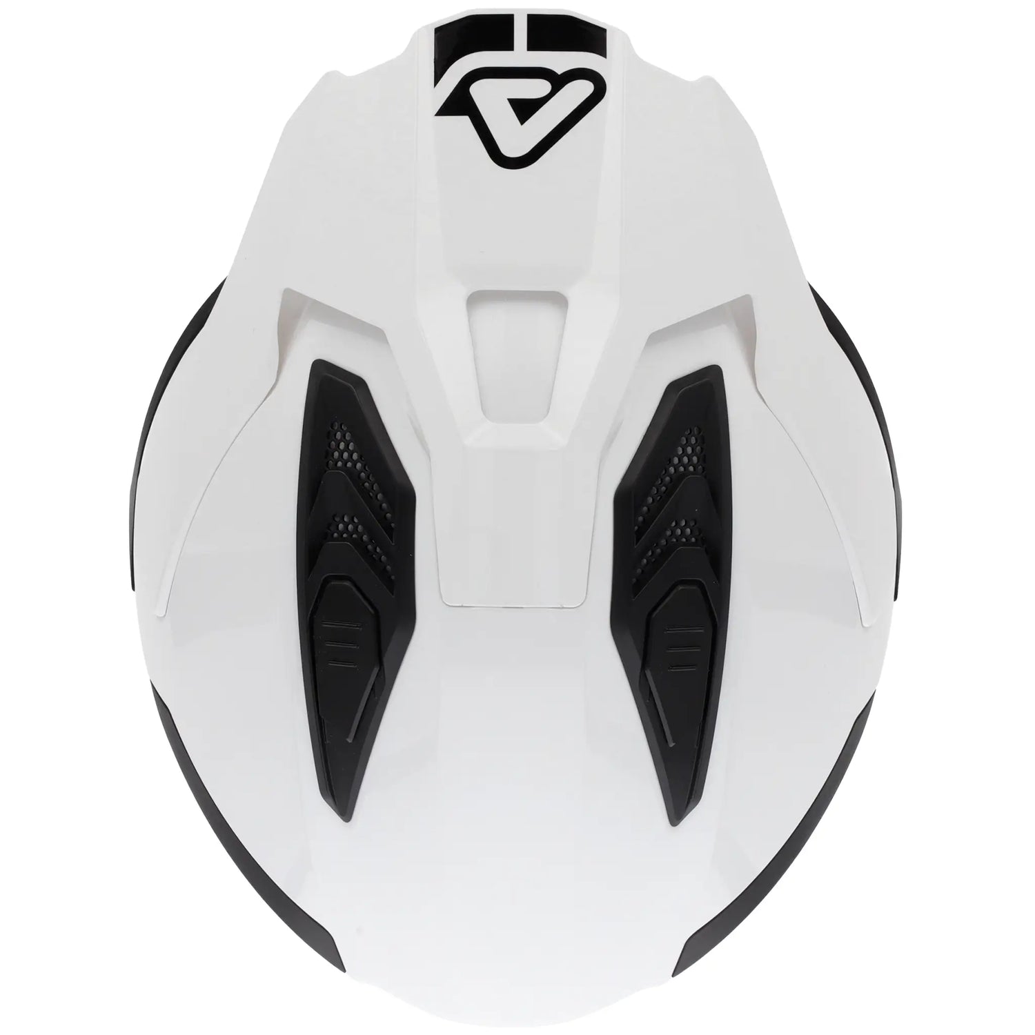 Casco Acerbis Jet Aria Evo Solid - Blanco Brillo