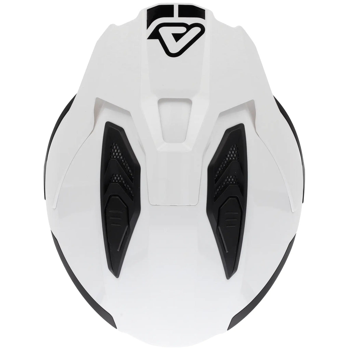 Casco Acerbis Jet Aria Evo Solid - Blanco Brillo
