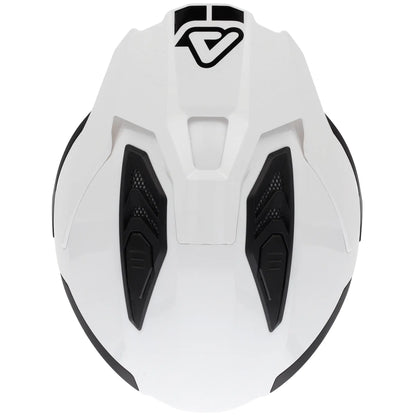 Casco Acerbis Jet Aria Evo Solid - Blanco Brillo