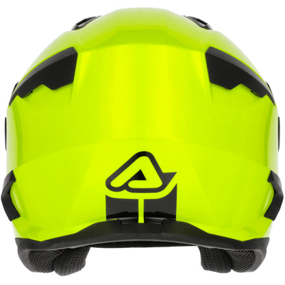 Casco Acerbis Jet Aria Evo Solid - Amarillo Fluo Brillo