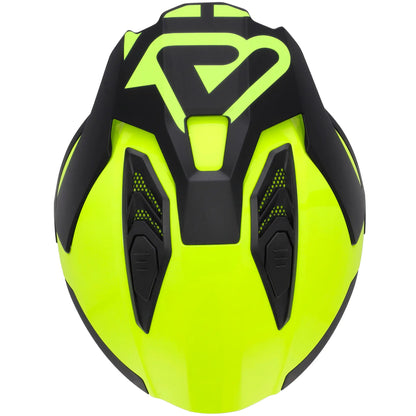 Casco Acerbis Jet Aria Evo Solid - Amarillo Fluo Brillo