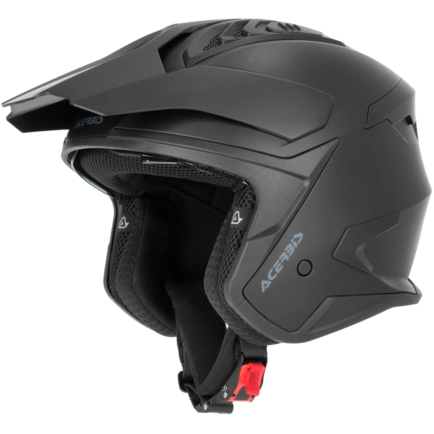 Casco Acerbis Jet Aria Evo Solid - Negro Mate