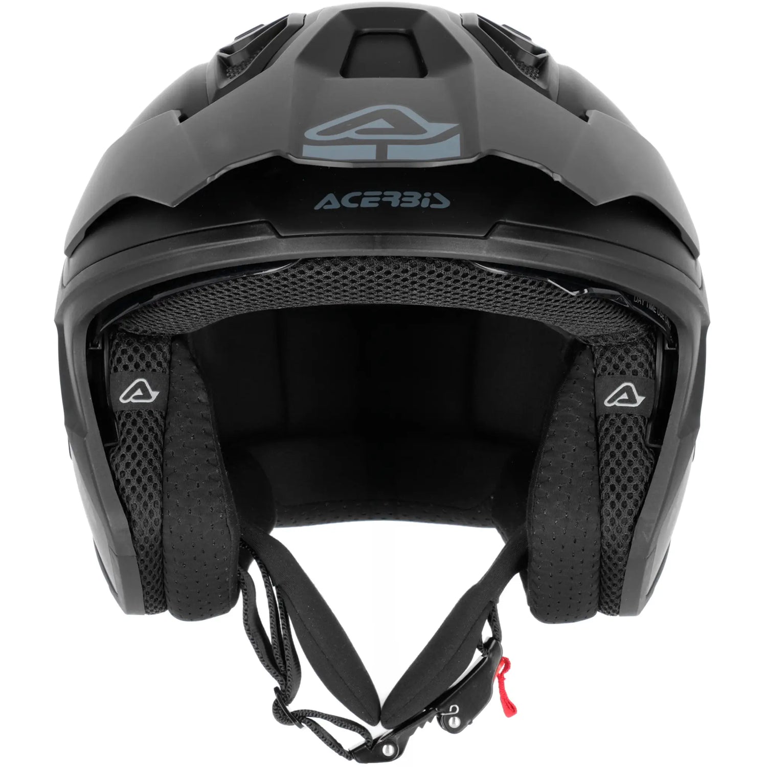 Casco Acerbis Jet Aria Evo Solid - Negro Mate