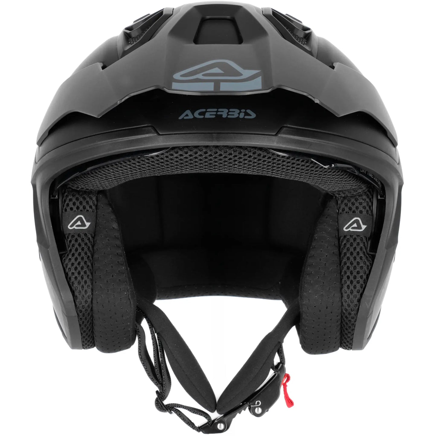 Casco Acerbis Jet Aria Evo Solid - Negro Mate