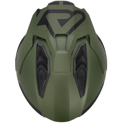 Casco Acerbis Jet Aria Evo Solid - Verde Mate