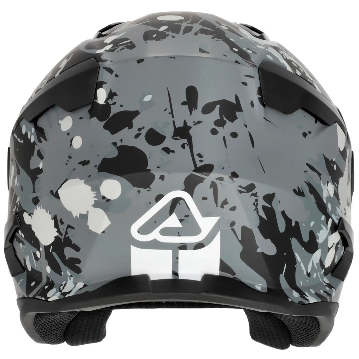 Casco Acerbis Jet Aria Evo Graphic - Camuflaje Gris/Negro