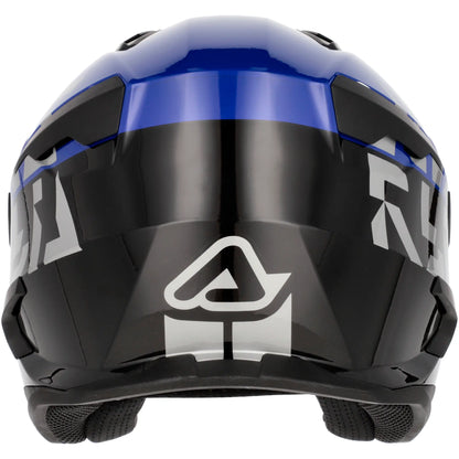 Casco Acerbis Jet Aria Evo Graphic - Negro/Azul