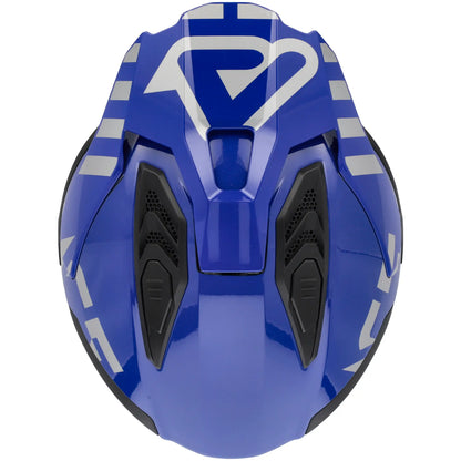 Casco Acerbis Jet Aria Evo Graphic - Negro/Azul