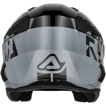 Casco Acerbis Jet Aria Evo Graphic - Negro/Gris