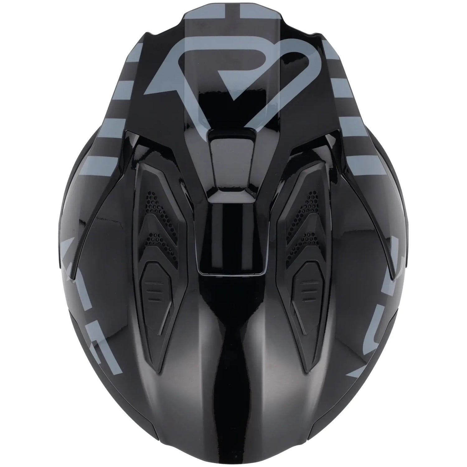 Casco Acerbis Jet Aria Evo Graphic - Negro/Gris