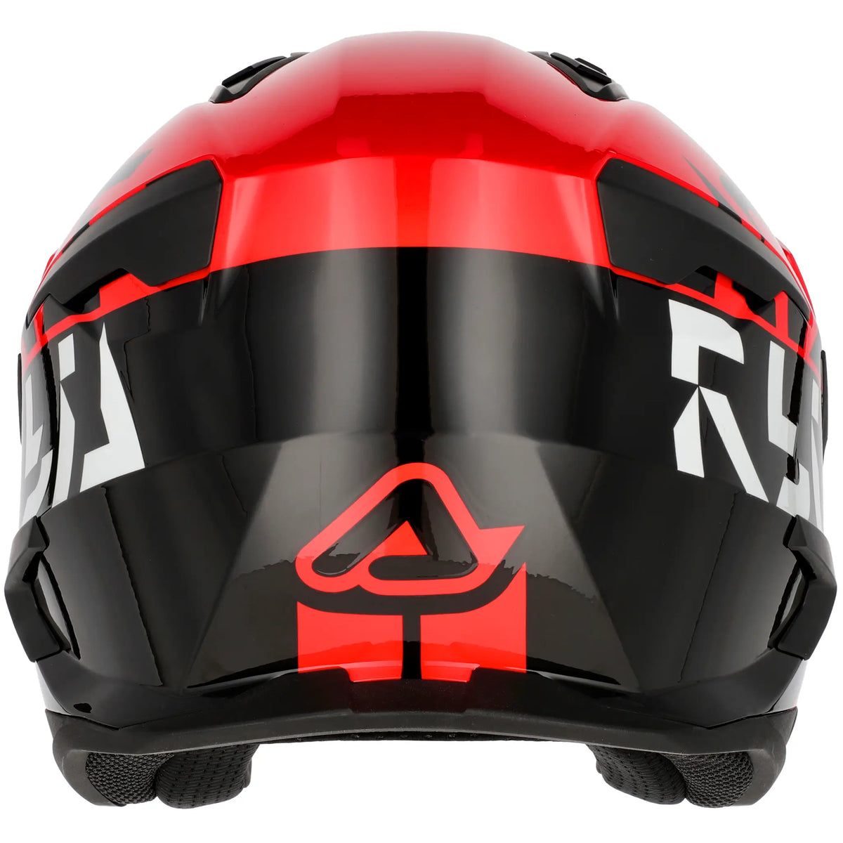 Casco Acerbis Jet Aria Evo Graphic - Negro/Rojo