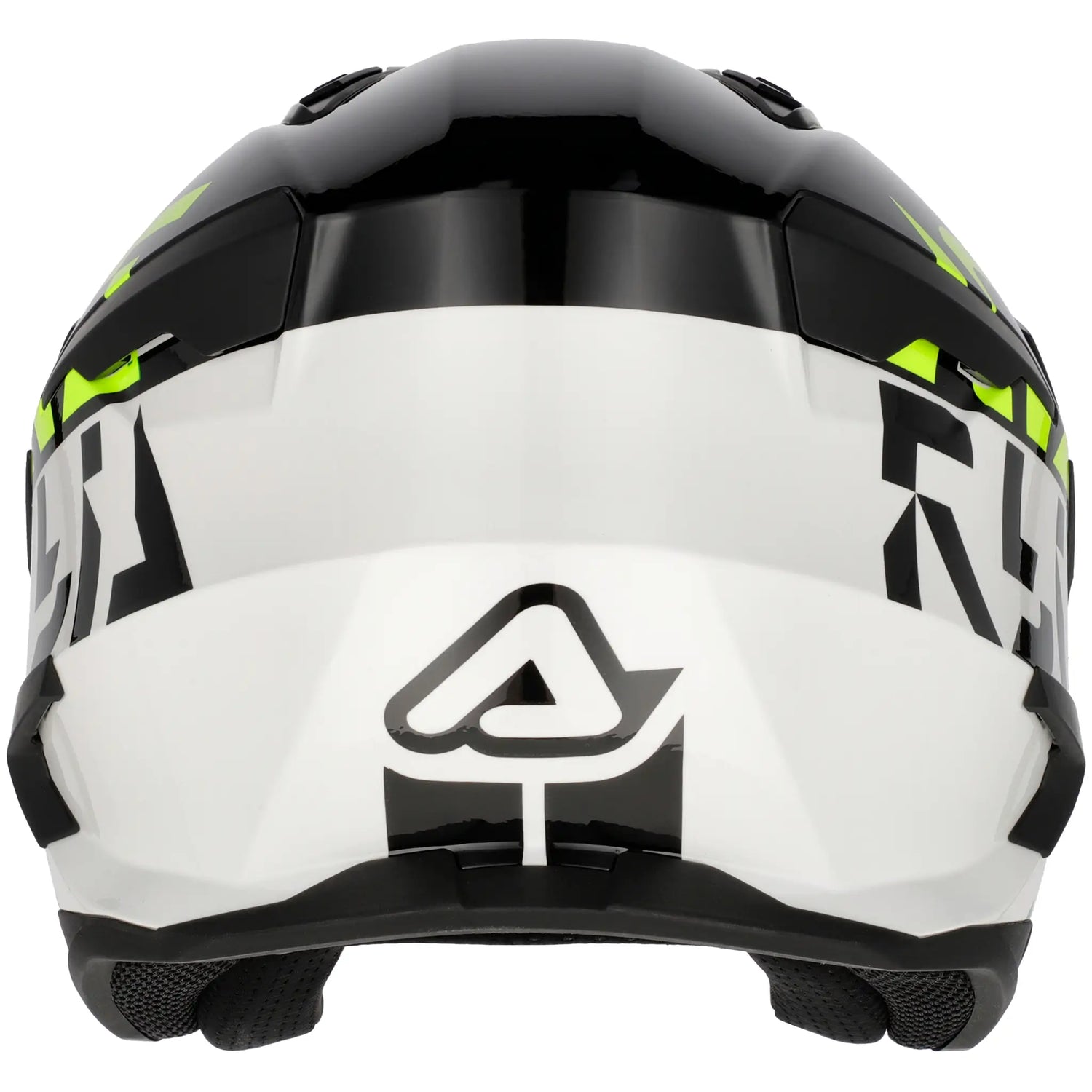 Casco Acerbis Jet Aria Evo Graphic - Negro/Blanco/Amarillo