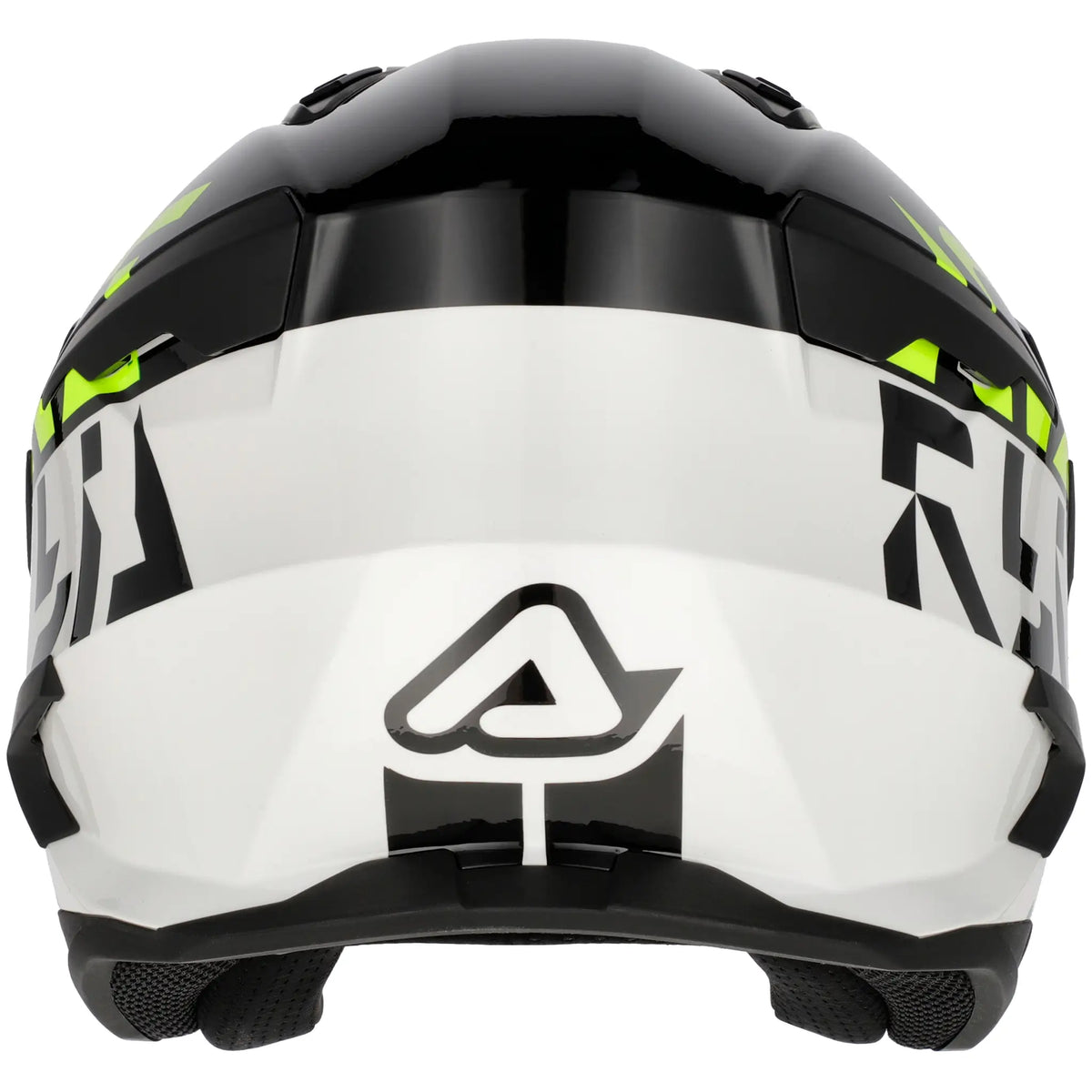 Casco Acerbis Jet Aria Evo Graphic - Negro/Blanco/Amarillo