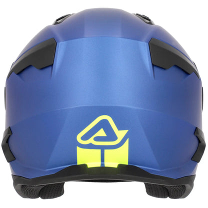 Casco Acerbis Jet Aria Evo Metallic - Azul Mate