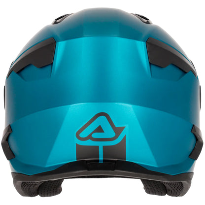 Casco Acerbis Jet Aria Evo Metallic - Azul Claro Mate