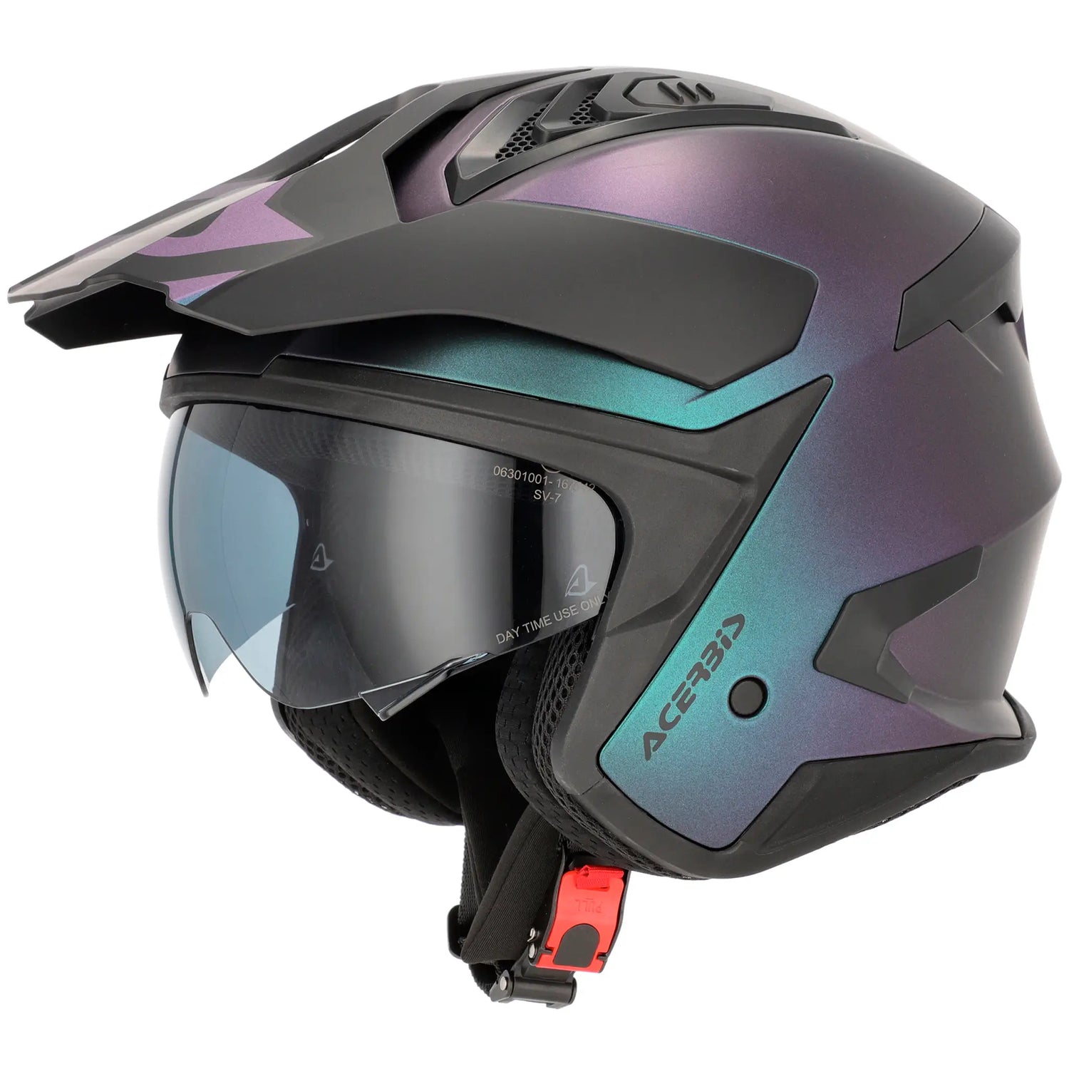 Casco Acerbis Jet Aria Evo Metallic - Chameleon Mate