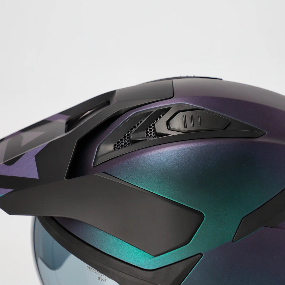 Casco Acerbis Jet Aria Evo Metallic - Chameleon Mate
