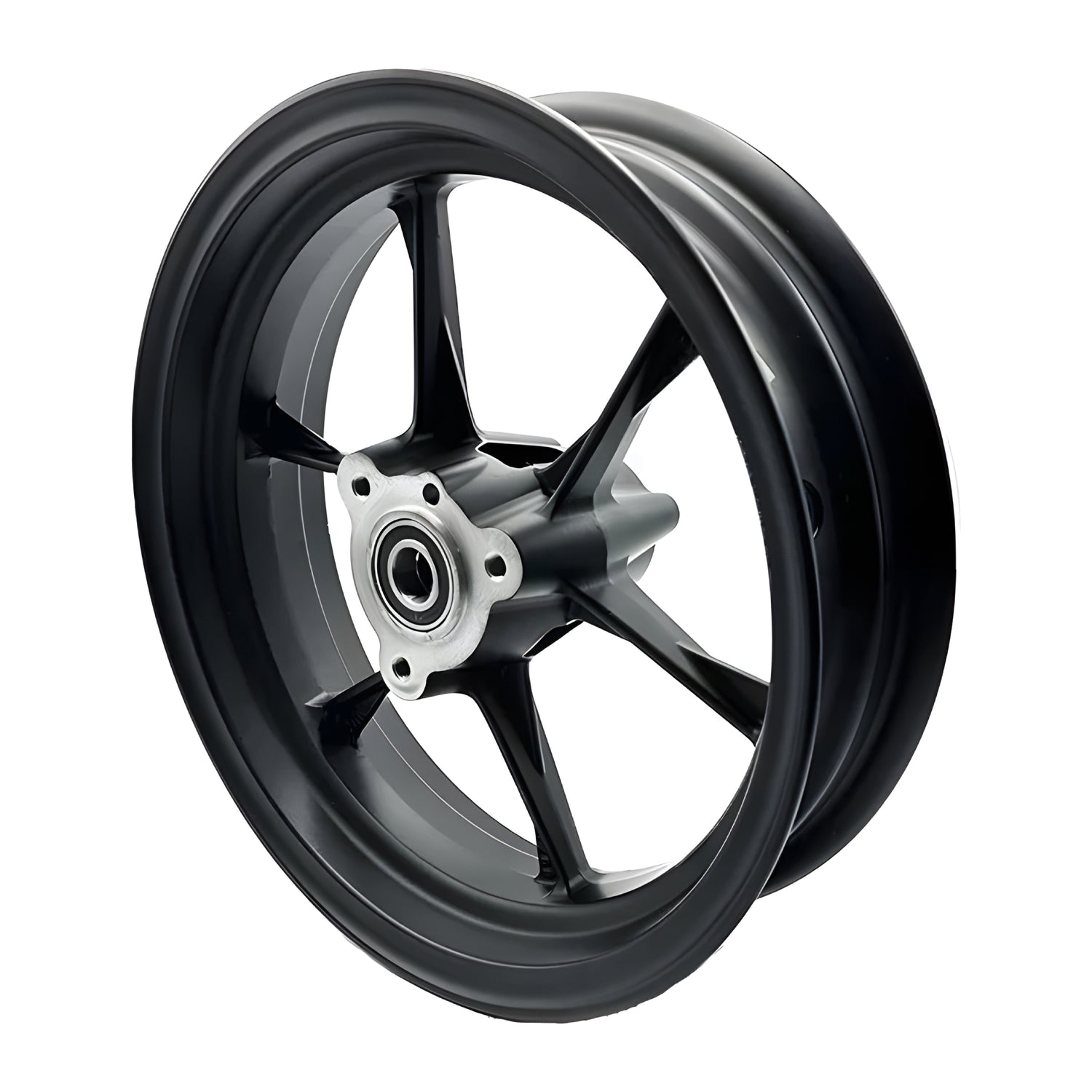 Llanta trasera 3.00x12" ultraligera especial porta corona cojinete d.20mm VMC - Negro 004272-C07