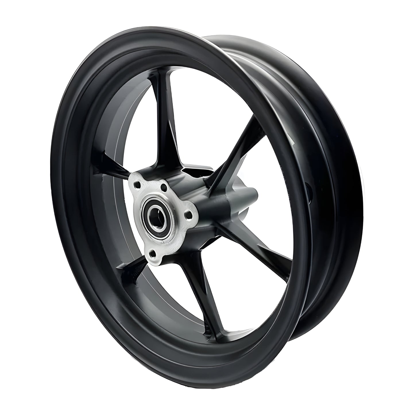 Llanta trasera 3.00x12" ultraligera especial porta corona cojinete d.20mm VMC - Negro 004272-C07