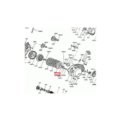Tuerca reglaje embrague Minarelli AM6 Rieju 0/005.490.3240