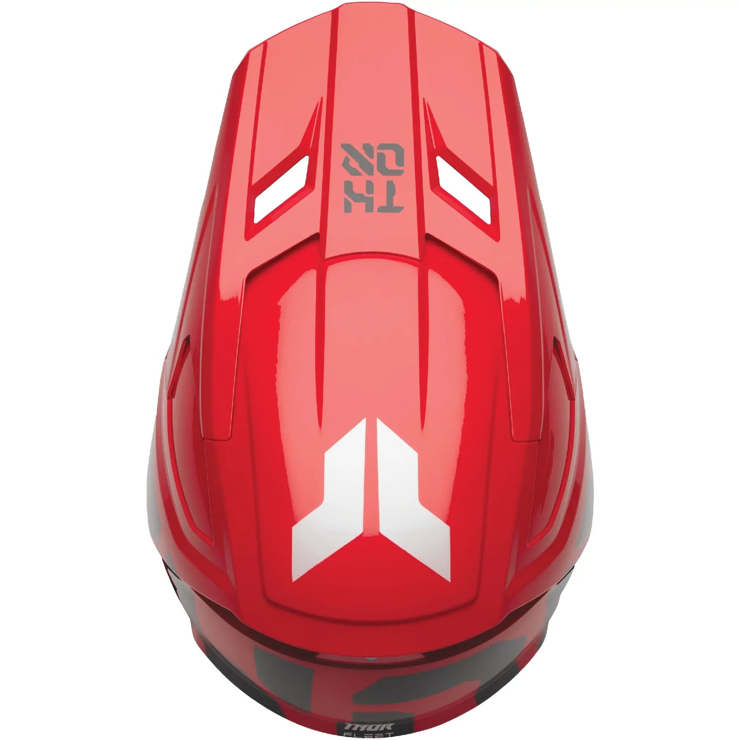 Casco Thor Fleet Youth Forge - Rojo