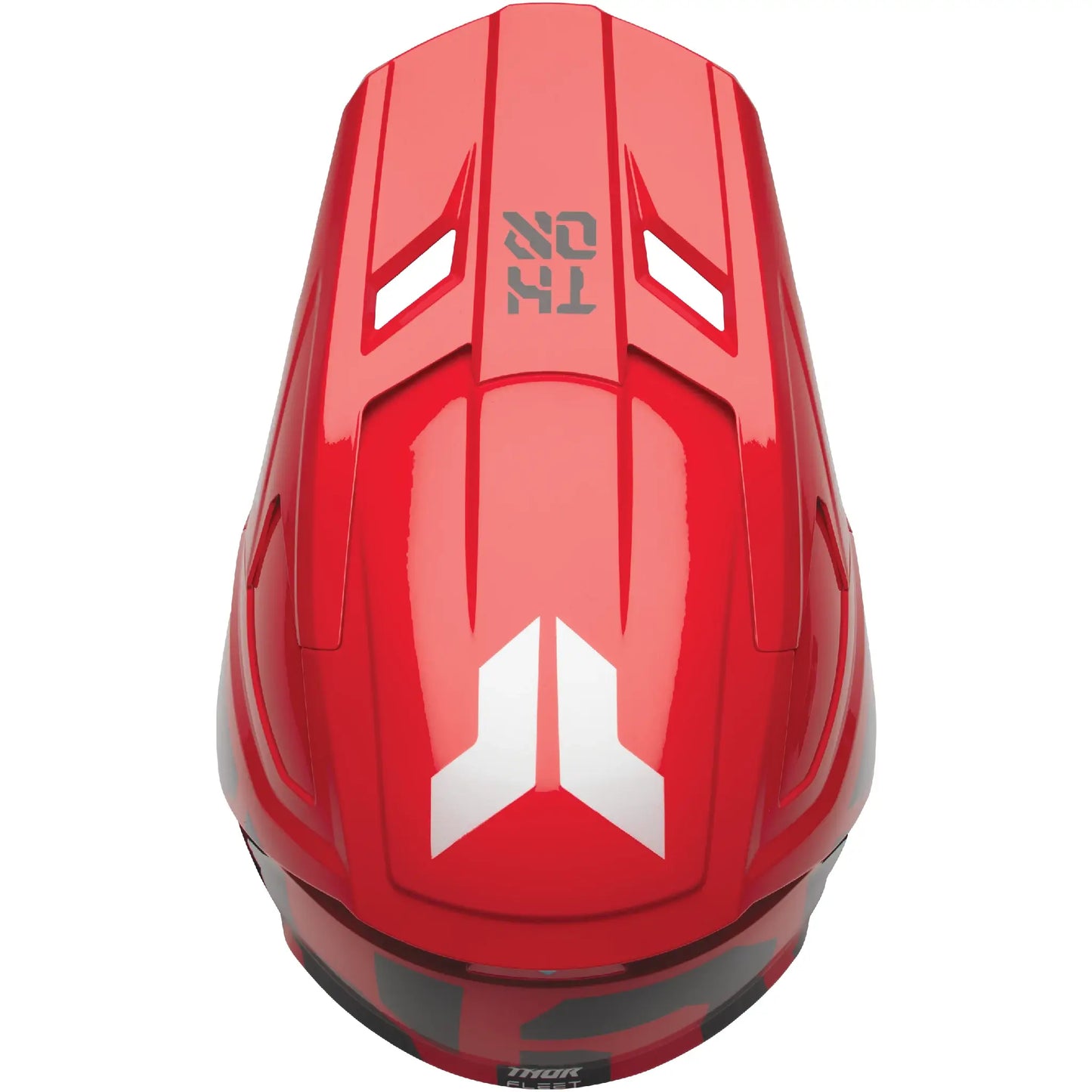 Casco Thor Fleet Youth Forge - Rojo