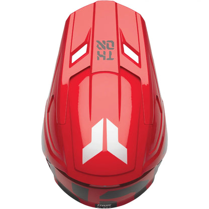 Casco Thor Fleet Youth Forge - Rojo