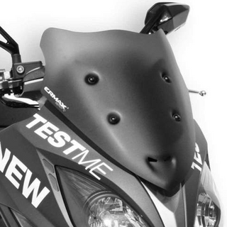 Cúpula Sport Kymco Xciting 400 13-16 ErMax - preto escuro