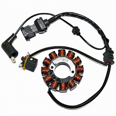 Stator Piaggio Vespa Primavera 125-150cc 4T 3V 12 polos Kokusan 04168016