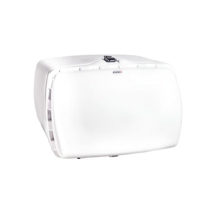 Baúl MAXI BOX con cerradura, Puig, Todas motos - Blanca