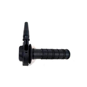 Mando de gas vertical 36mm 80º Domino - negro 0514.03-01