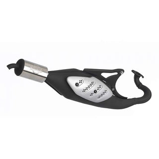 Escape Leovince Sito Plus Minarelli horizontal com silenciador