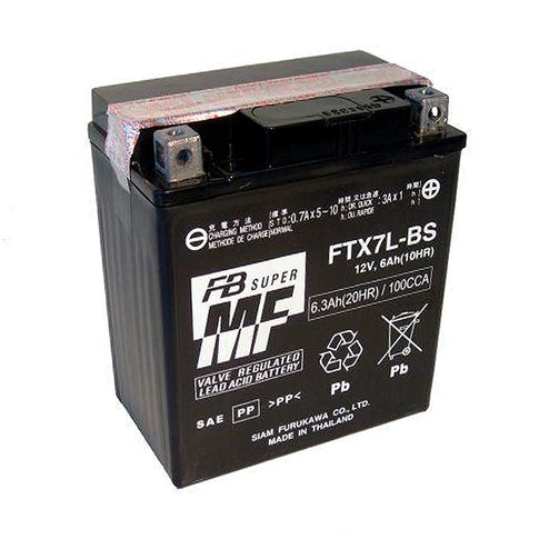 Batería YTX7L-BS Furukawa con ácido 0607951S