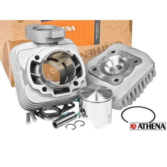 Cilindro Athena 70cc Peugeot vertical AC pistão 12