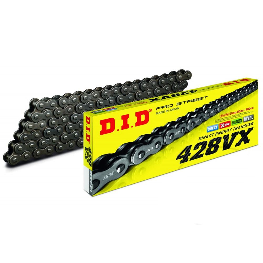 Cadena de transmisión X-Ring paso 428 VX 148 eslabones D.I.D - acero 748.03.28