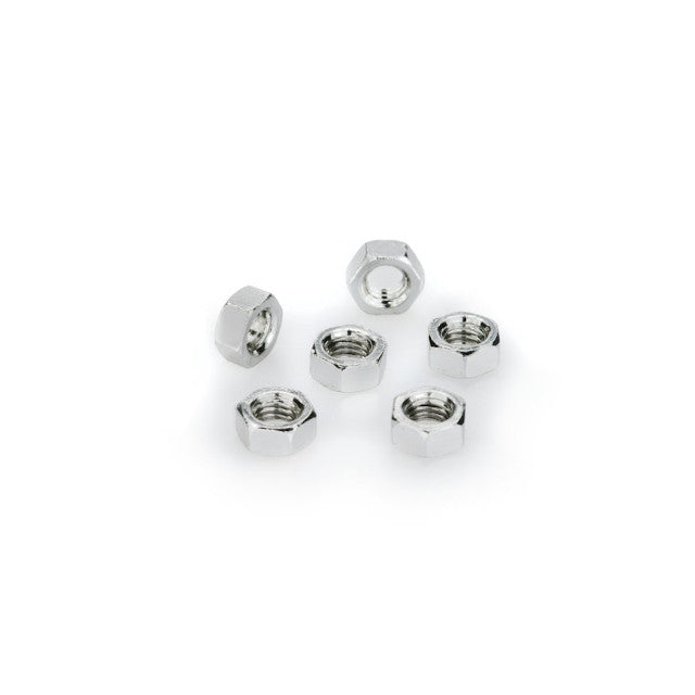 Blister 6 tuercas aluminio anodizado M5 Puig