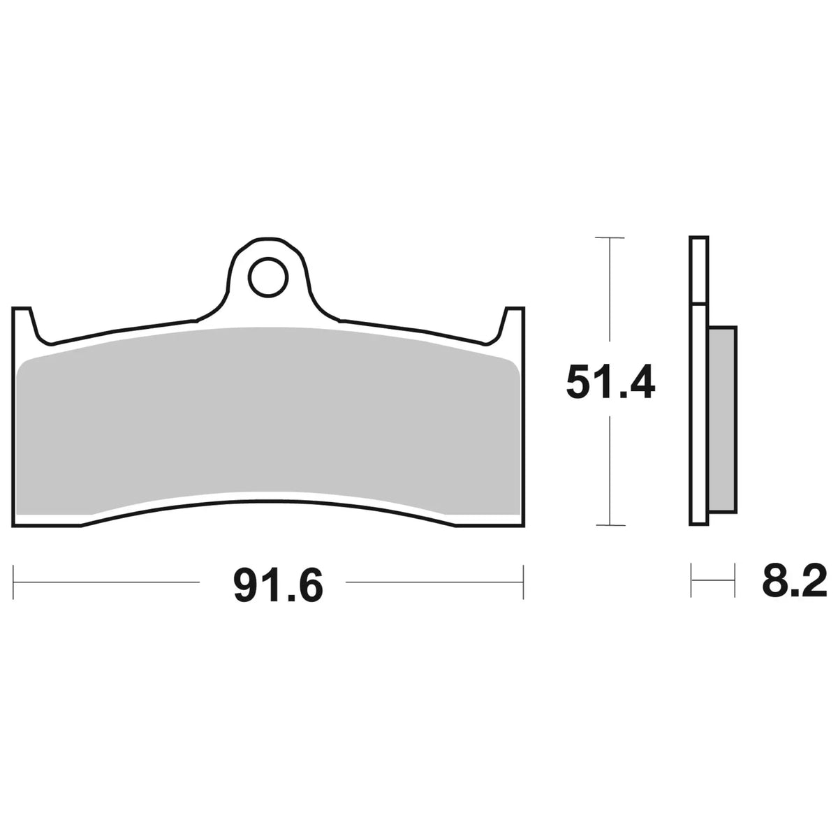 MV Agusta F4 750-1000 brake pads Brembo - sintered
