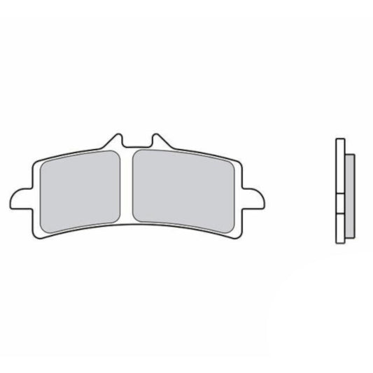 APRILIA RSV4 1100 ABS FACTORY brake pads 1100 19-24 Brembo - sintered