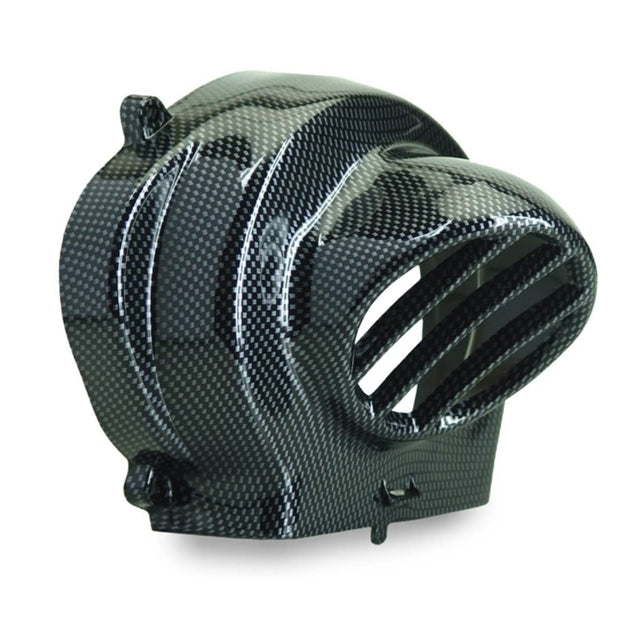 Tapa ventilador Piaggio Typhoon 50cc AC TNT - carbono 093519