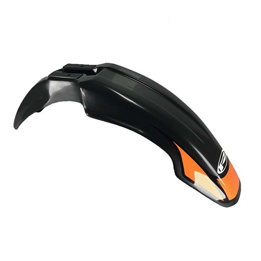 Guardabarros delantero Rieju RR 50 negro-naranja 0/000.050.2075
