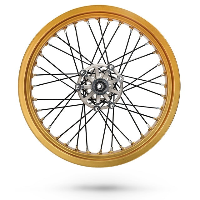 Rueda trasera 17" completa sin neumático Rieju Tango Scrambler 125 - dorado 0/000.120.5452