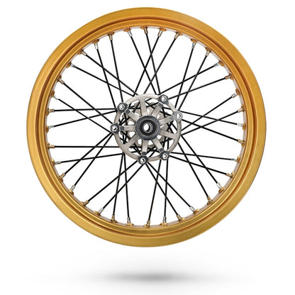 Rueda trasera 17" completa sin neumático Rieju Tango Scrambler 125 - dorado 0/000.120.5452