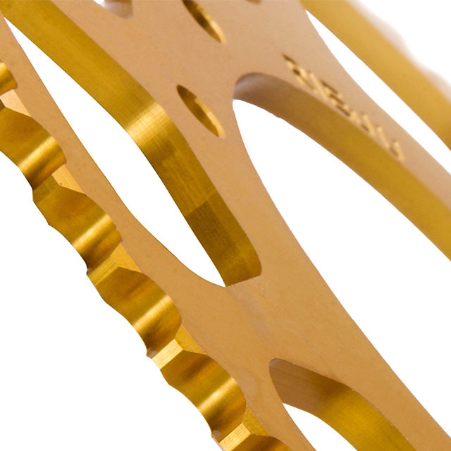 Rear sprocket Rieju MRT Pro 50 Z-62 420 Duraluminio Gold – Motoscoot