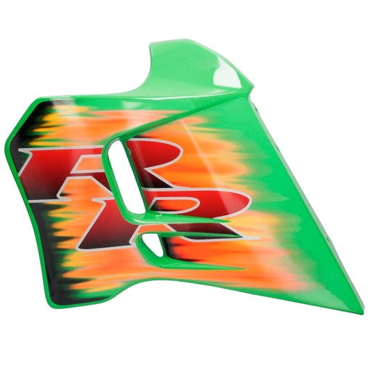 Tapa radiador izquierda Rieju RR 50 - verde 0/000.570.1213