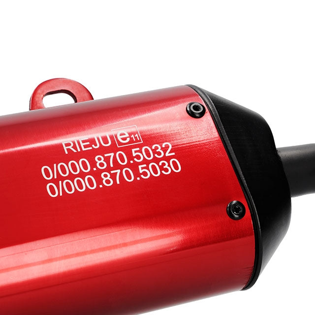 Silenciador de escape Rieju MRT 50 - rojo