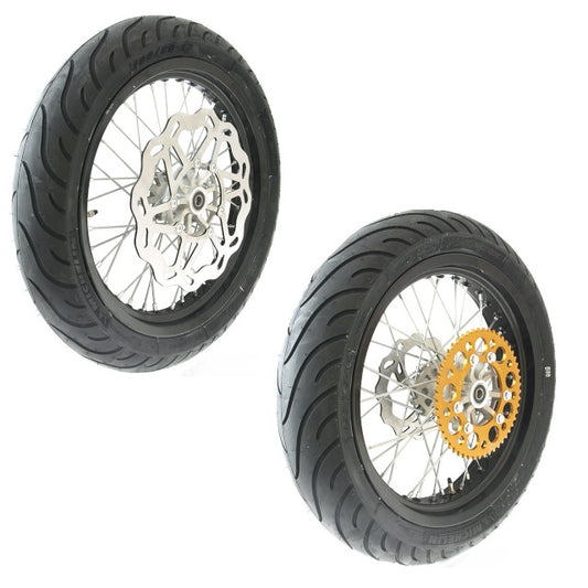 Ruedas completas 17" Rieju MRT / SM Pro - negro 0/K00.115.0006